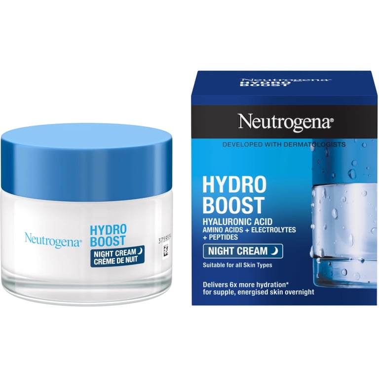 Крем для обличчя Neutrogena Hydro Boost Зволожувальний Нічний 50 мл (3574661401089) - фото 2