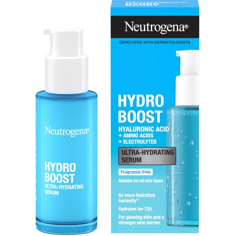 Сироватка для обличчя Neutrogena Hydro Boost Ультразволожувальна 30 мл (3574661774626) - фото 3