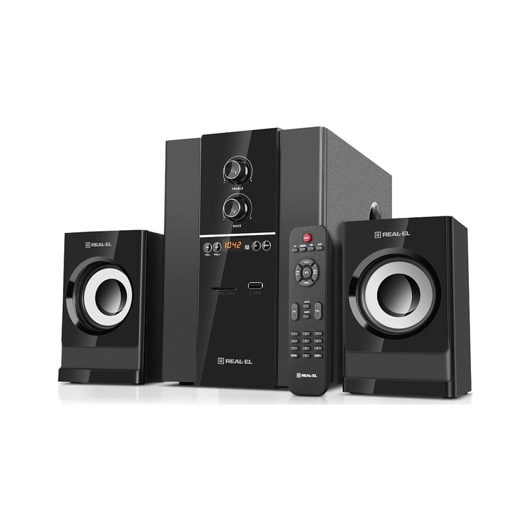 Акустична система REAL-EL M-355 Black (EL121300015) - фото 1