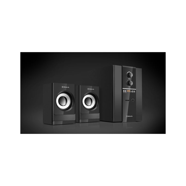Акустична система REAL-EL M-355 Black (EL121300015) - фото 7