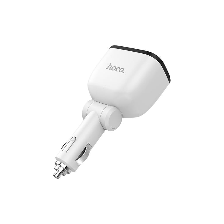Зарядний пристрій HOCO HOCO Z28 Power ocean 2xUSB + display White (6957531091967) - фото 3