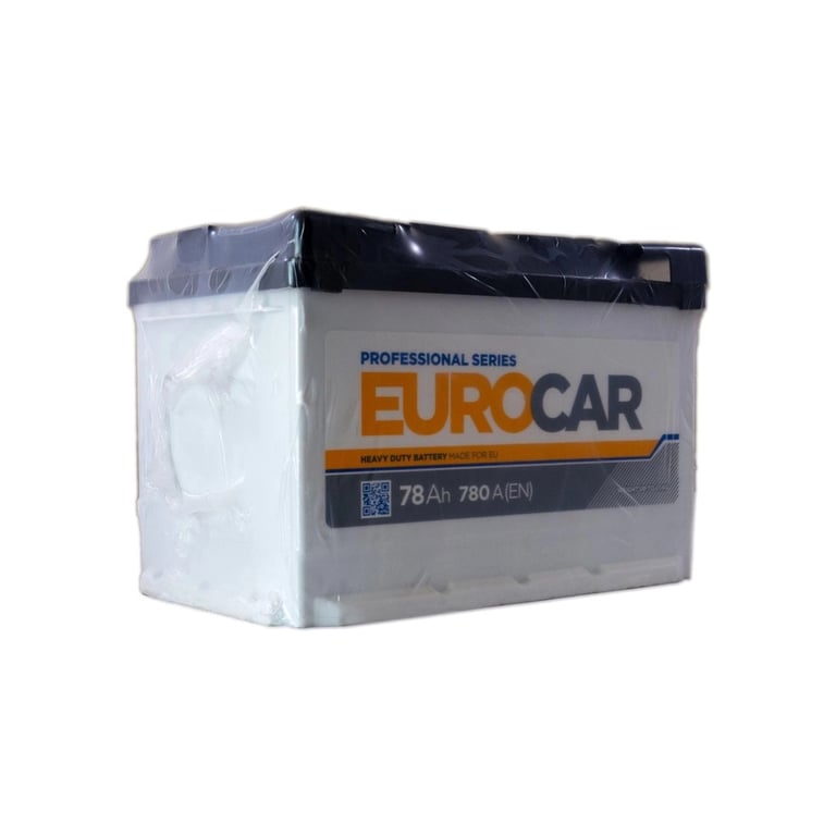Акумулятор автомобільний EUROCAR 6СТ-78АЗ (0) (-/+) (L3) 780А 12V - фото 2