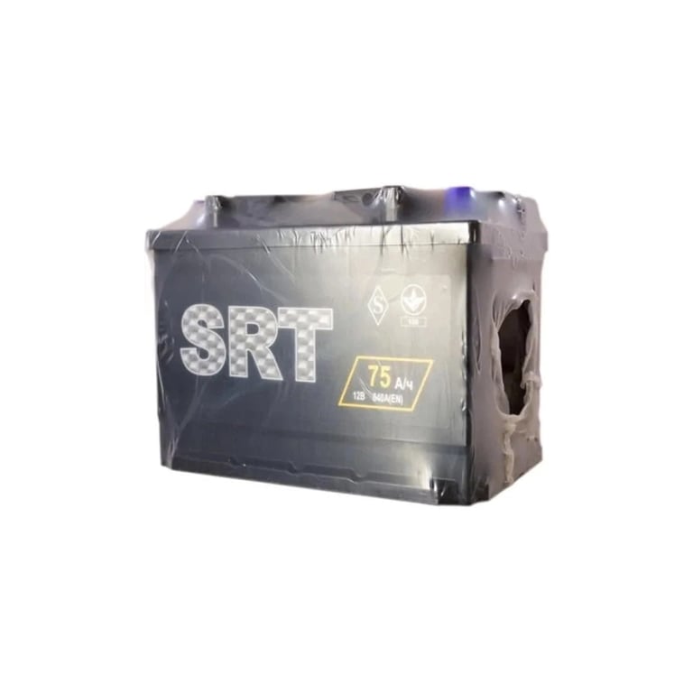Акумулятор автомобільний SRT 6СТ-75АЗ (1) (+/-) (L3) 640А 12V (E) - фото 2
