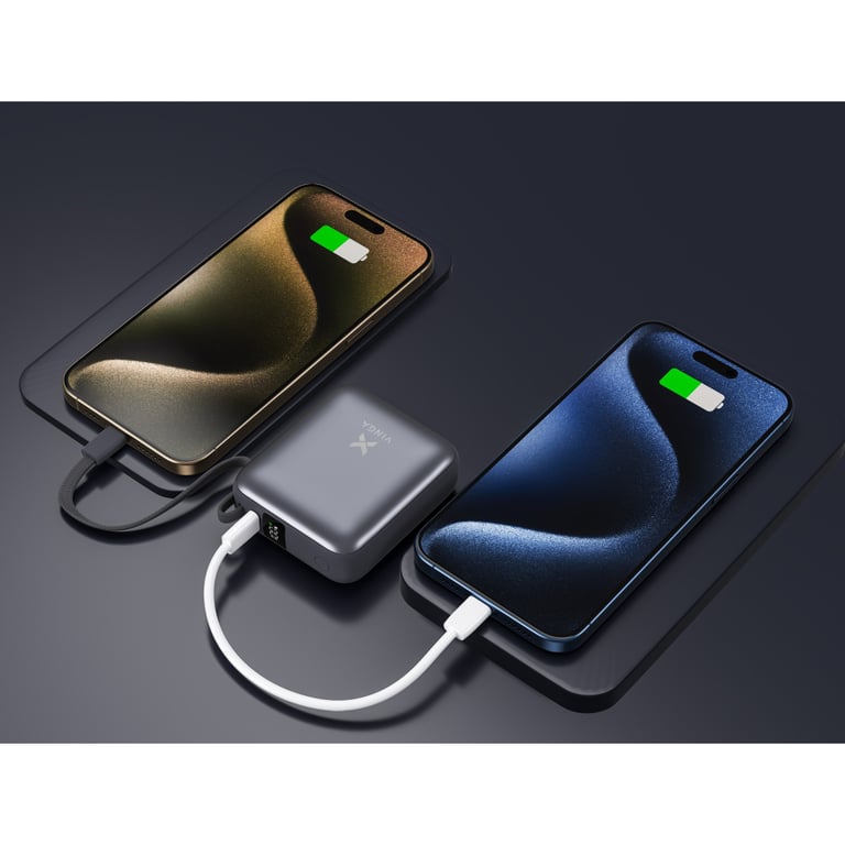 Батарея універсальна Vinga 10000 mAh 35W Display Cable (VPBB1035C) - фото 8