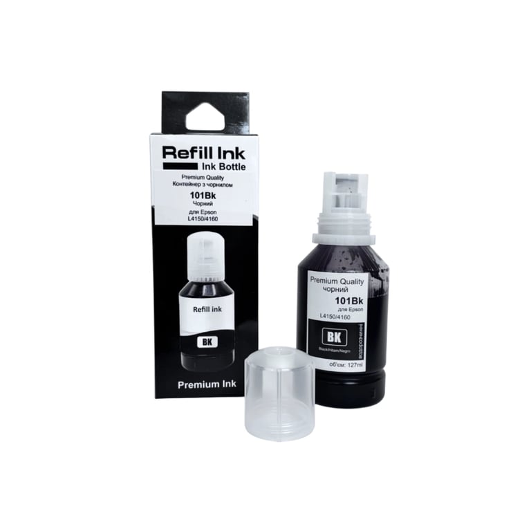 Чорнило Premium Quality Epson 101Bk 127мл Black (70264886)