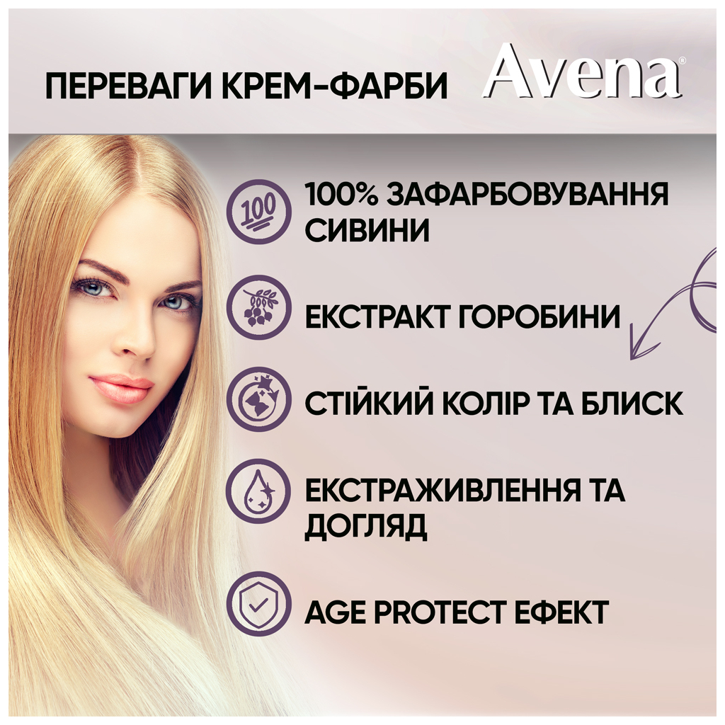 Фарба для волосся Acme Color Avena Gloss Color Стійка 583 - Карамельний шатен (4823115502629) - фото 7 Фарба для волосся Acme Color Avena Gloss Color Стійка 583 - Карамельний шатен (4823115502629) - фото 7