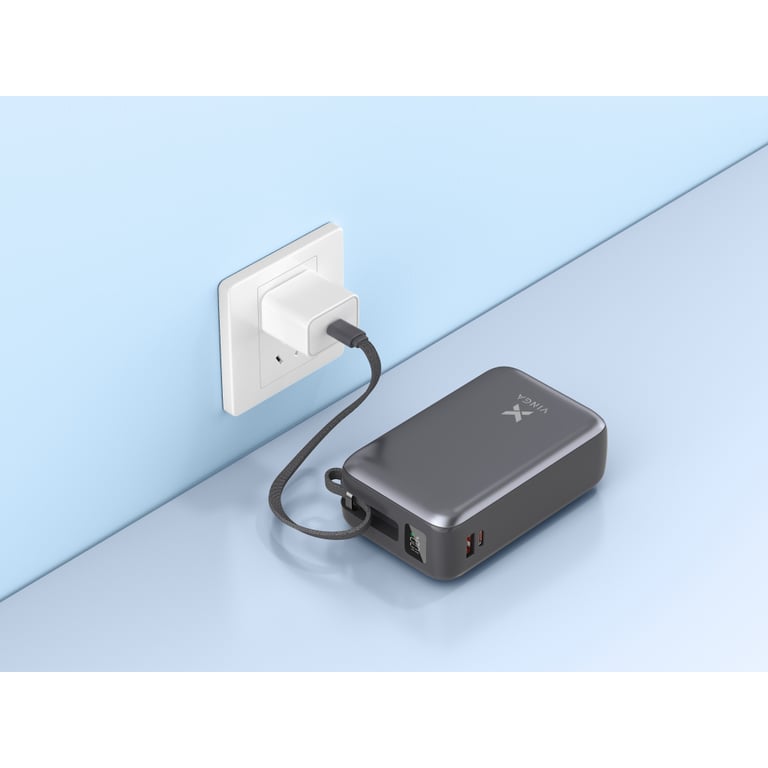 Батарея універсальна Vinga 30000 mAh 65W Display Cable (VPBB3065C) - фото 6