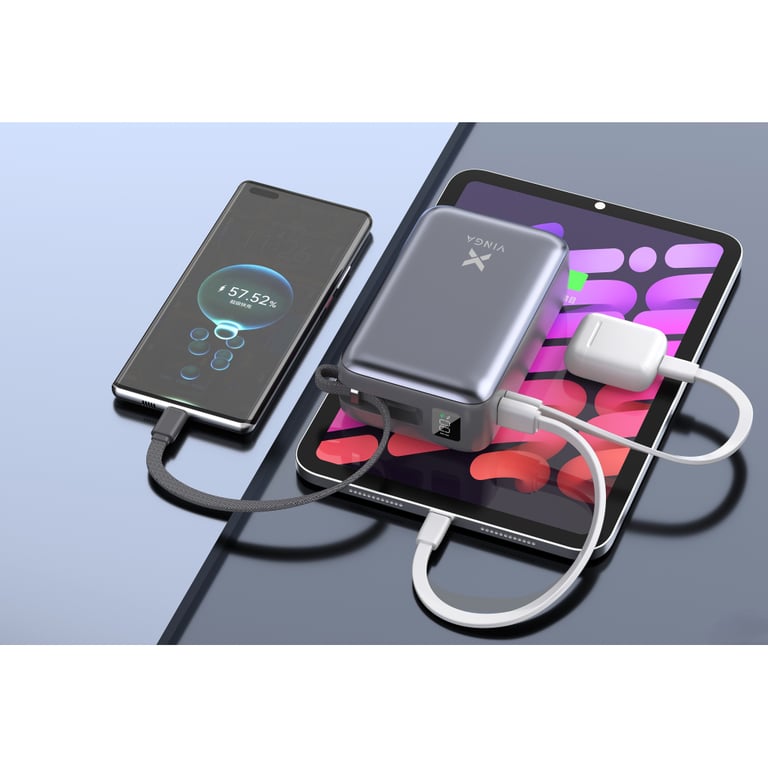 Батарея універсальна Vinga 30000 mAh 65W Display Cable (VPBB3065C) - фото 7