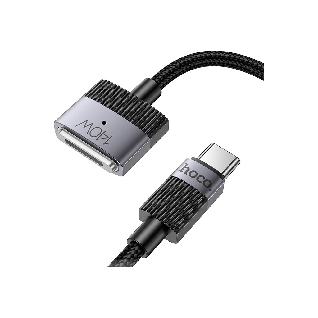 Кабель живлення USB-C to Magsafe 3 1.0m black HOCO (6942007642088) - фото 2 Кабель живлення USB-C to Magsafe 3 1.0m black HOCO (6942007642088) - фото 2