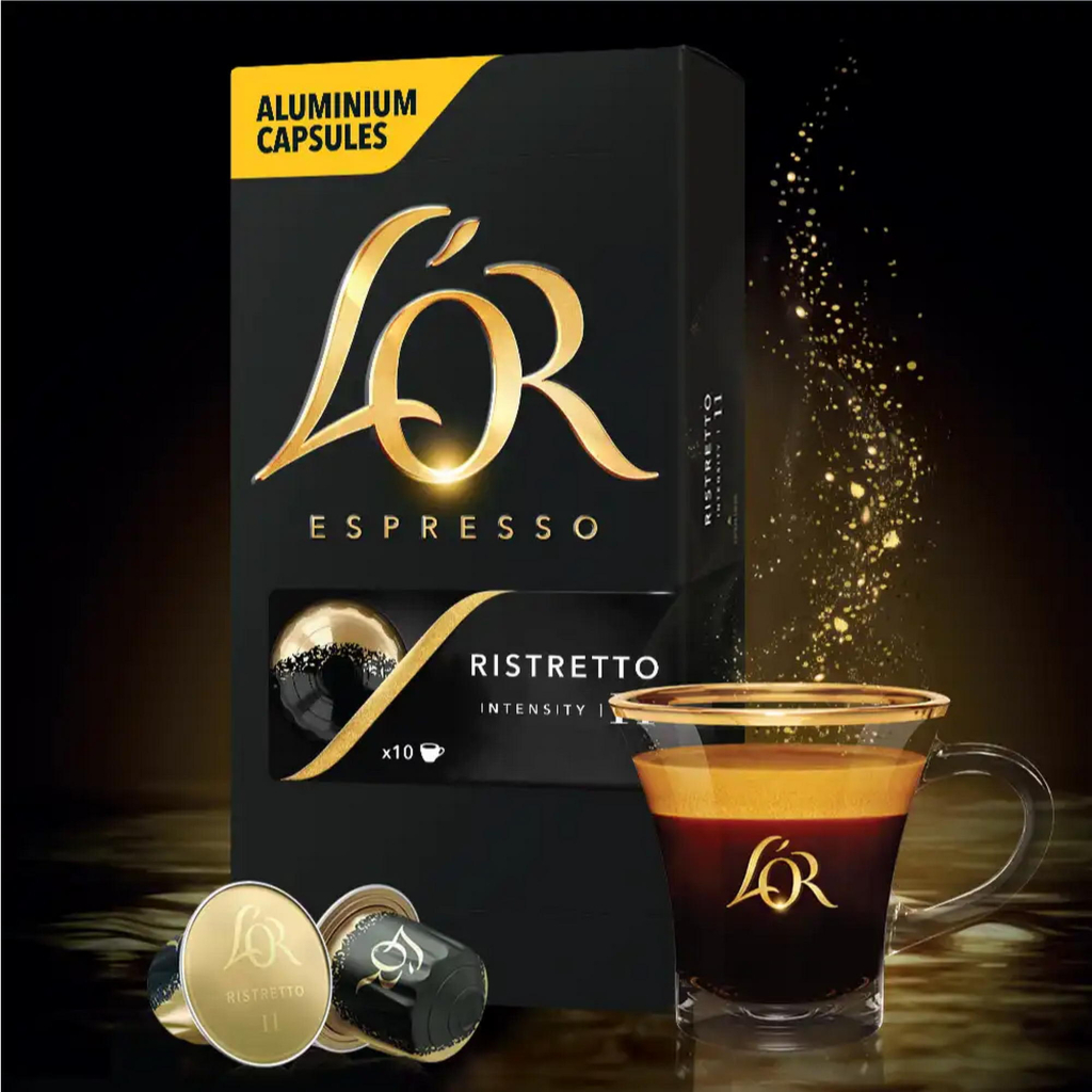 Кава L'OR Espresso Ristretto 100% Арабіка в капсулах 10 шт (8711000891643) - фото 4 Кава L'OR Espresso Ristretto 100% Арабіка в капсулах 10 шт (8711000891643) - фото 4