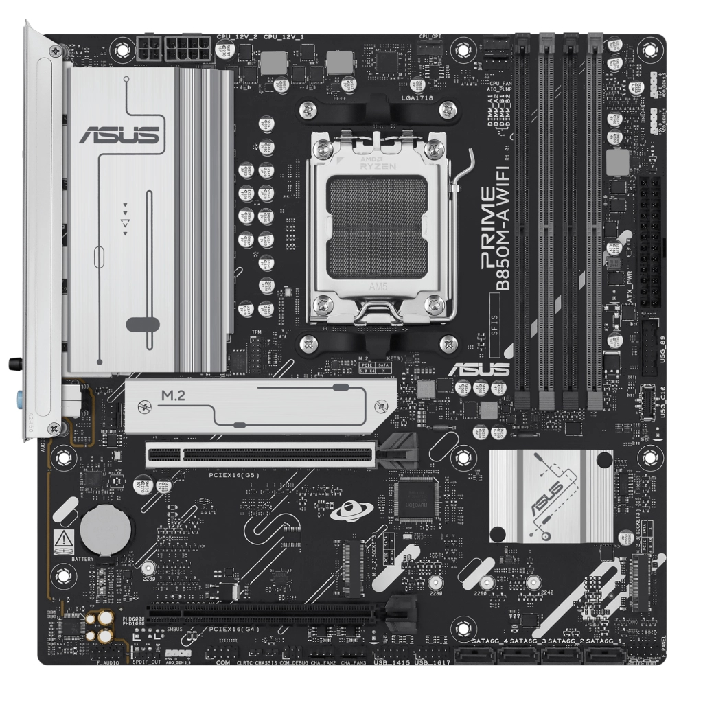 Материнська плата ASUS PRIME B850M-A WIFI Материнська плата ASUS PRIME B850M-A WIFI