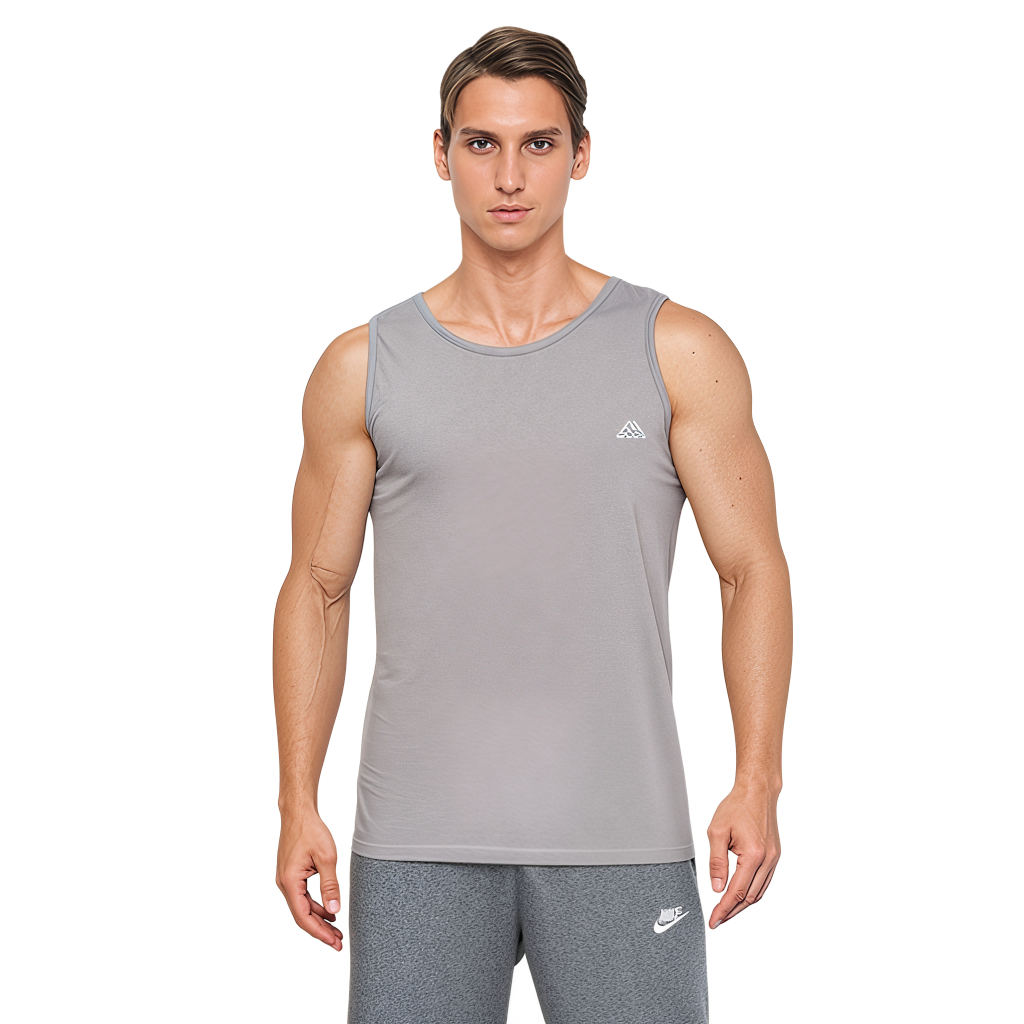 Майка Kappa Canotta Spalla Larga K1325 GrigioUnito сірий M (8002390401438) - фото 1