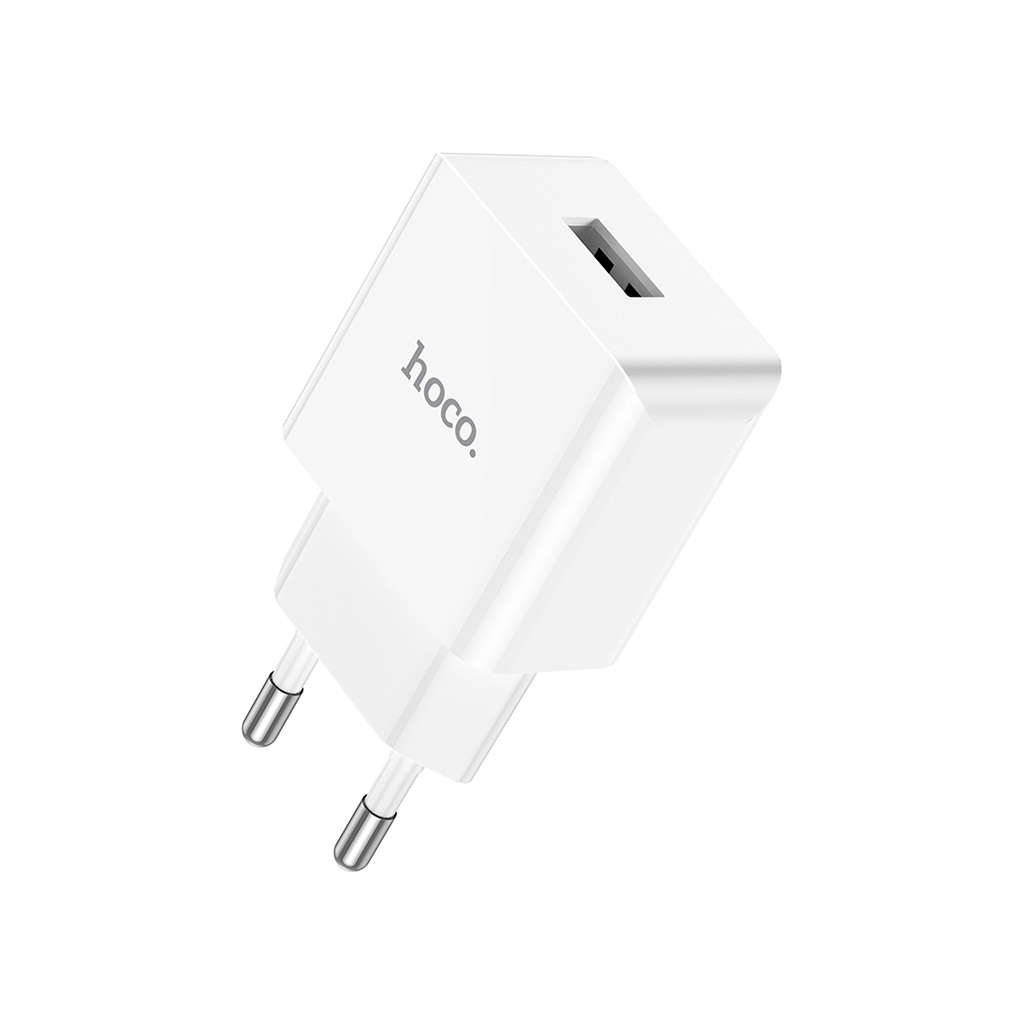 Зарядний пристрій HOCO C106A Leisure USB 10.5W White (6931474783882) - фото 3 Зарядний пристрій HOCO C106A Leisure USB 10.5W White (6931474783882) - фото 3