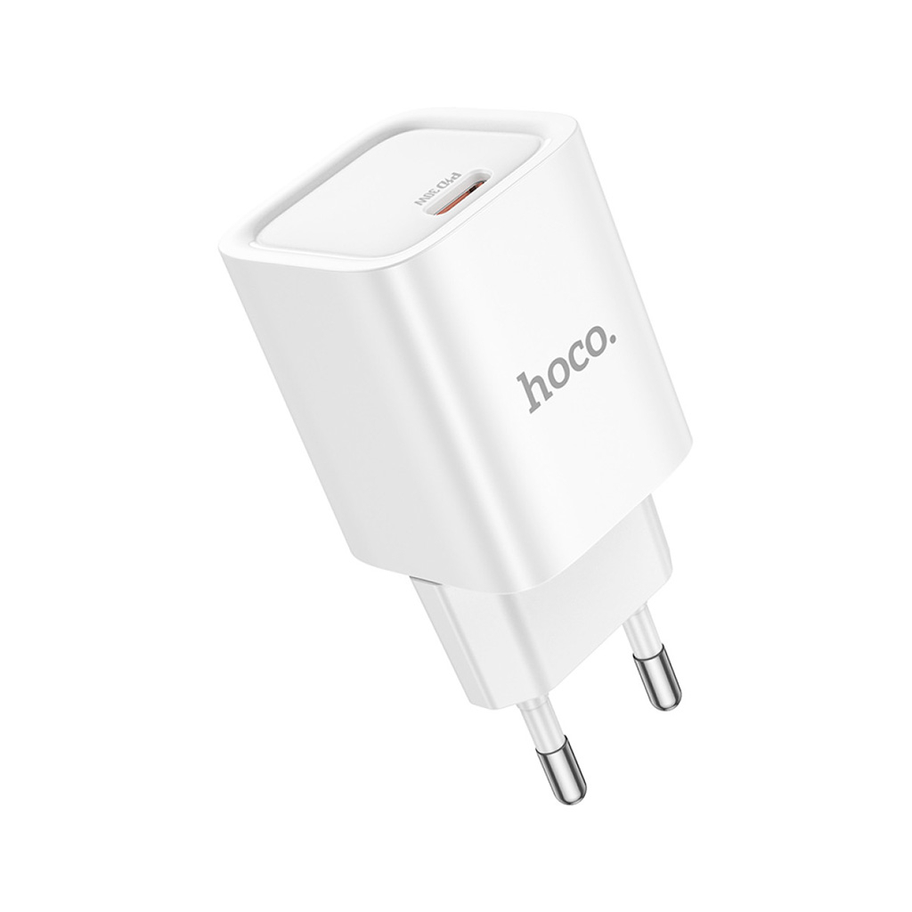 Зарядний пристрій HOCO C148A Charm USB-C PD30W White (6942007630306) - фото 2 Зарядний пристрій HOCO C148A Charm USB-C PD30W White (6942007630306) - фото 2