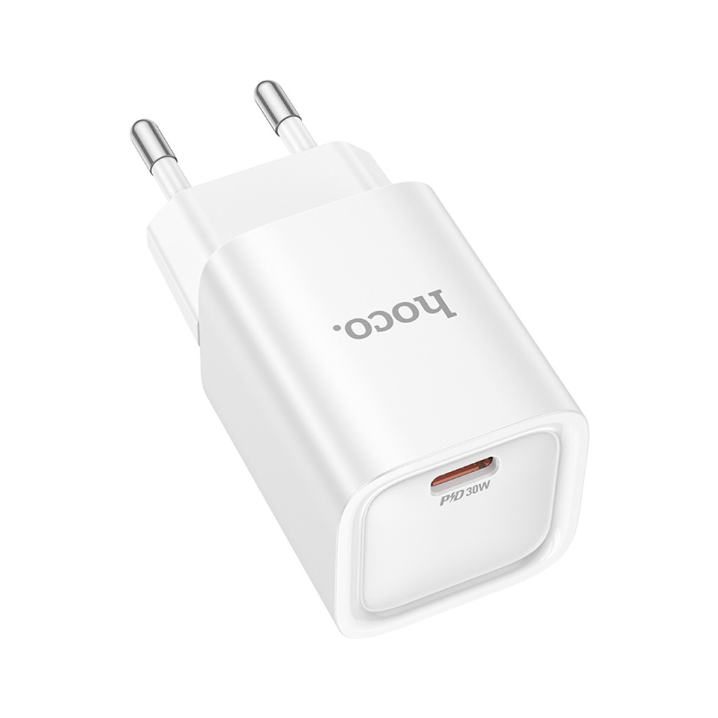 Зарядний пристрій HOCO C148A Charm USB-C PD30W White (6942007630306) - фото 3 Зарядний пристрій HOCO C148A Charm USB-C PD30W White (6942007630306) - фото 3