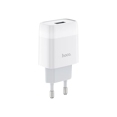 Зарядний пристрій HOCO C72A Glorious USB 10.5W White (6931474712899) - фото 1