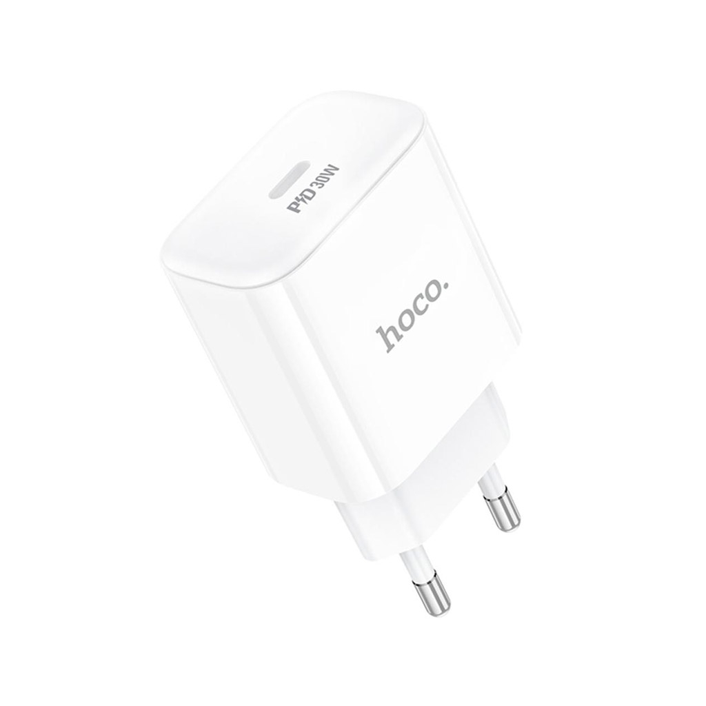 Зарядний пристрій HOCO C76A Pro Majestic USB-C PD30W White (6942007616300) Зарядний пристрій HOCO C76A Pro Majestic USB-C PD30W White (6942007616300)