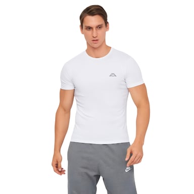 Футболка Kappa T-shirt Mezza Manica Girocollo K1304 Bianco білий XL (8052394813683) - фото 1