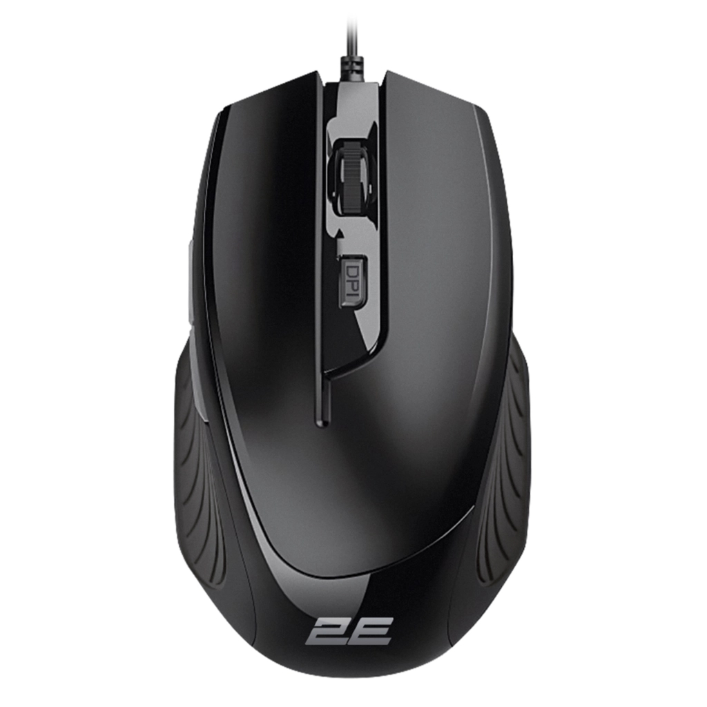 Мишка 2E MF180 USB Black (2E-MF180UB) - фото 1