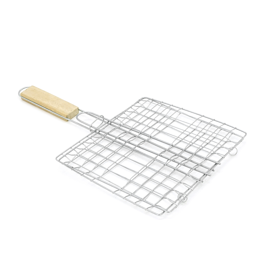 Решітка для гриля Voltronic 23х22,5 см, ручка 21 см (YT-G23H24) - фото 1