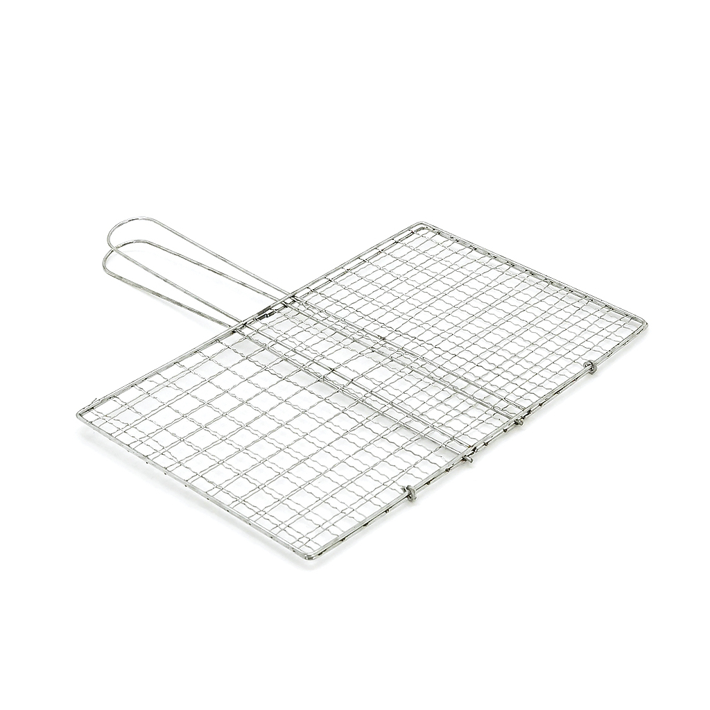 Решітка для гриля Voltronic 25х16,5 см, ручка 14 см (YT-G25-14) - фото 1