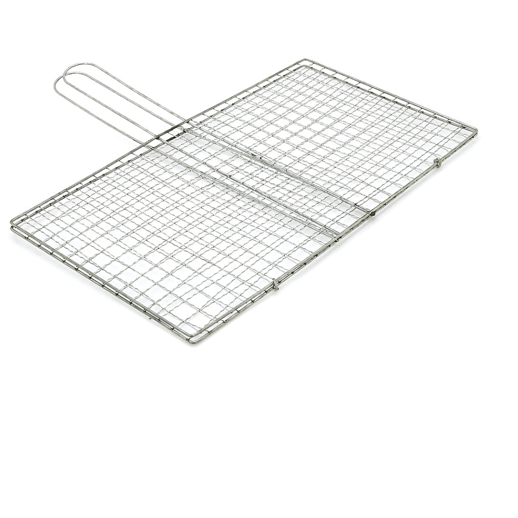 Решітка для гриля Voltronic 33,5х18,5 см, ручка 13 см (YT-G33H13) - фото 1