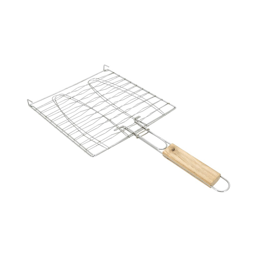 Решітка для гриля Voltronic 22х22 см, на дві риби (YT-GRf2) - фото 1