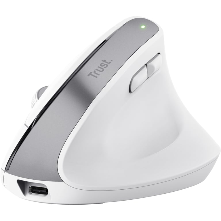 Мишка Trust Bayo+ Ergonomic Wireless/Bluetooth White (25399) - фото 1