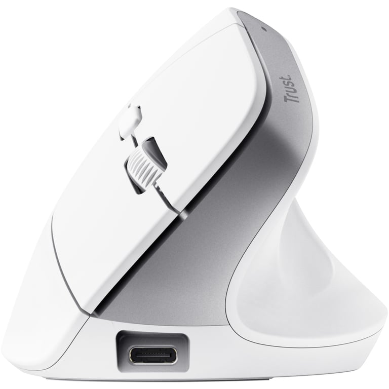 Мишка Trust Bayo+ Ergonomic Wireless/Bluetooth White (25399) - фото 7