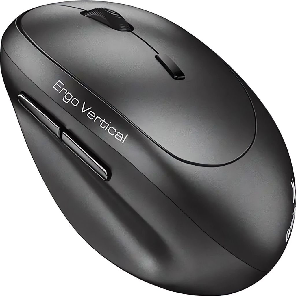 Мишка Genius Ergo 8350S AI Silent Wireless Black (31030041400) - фото 1