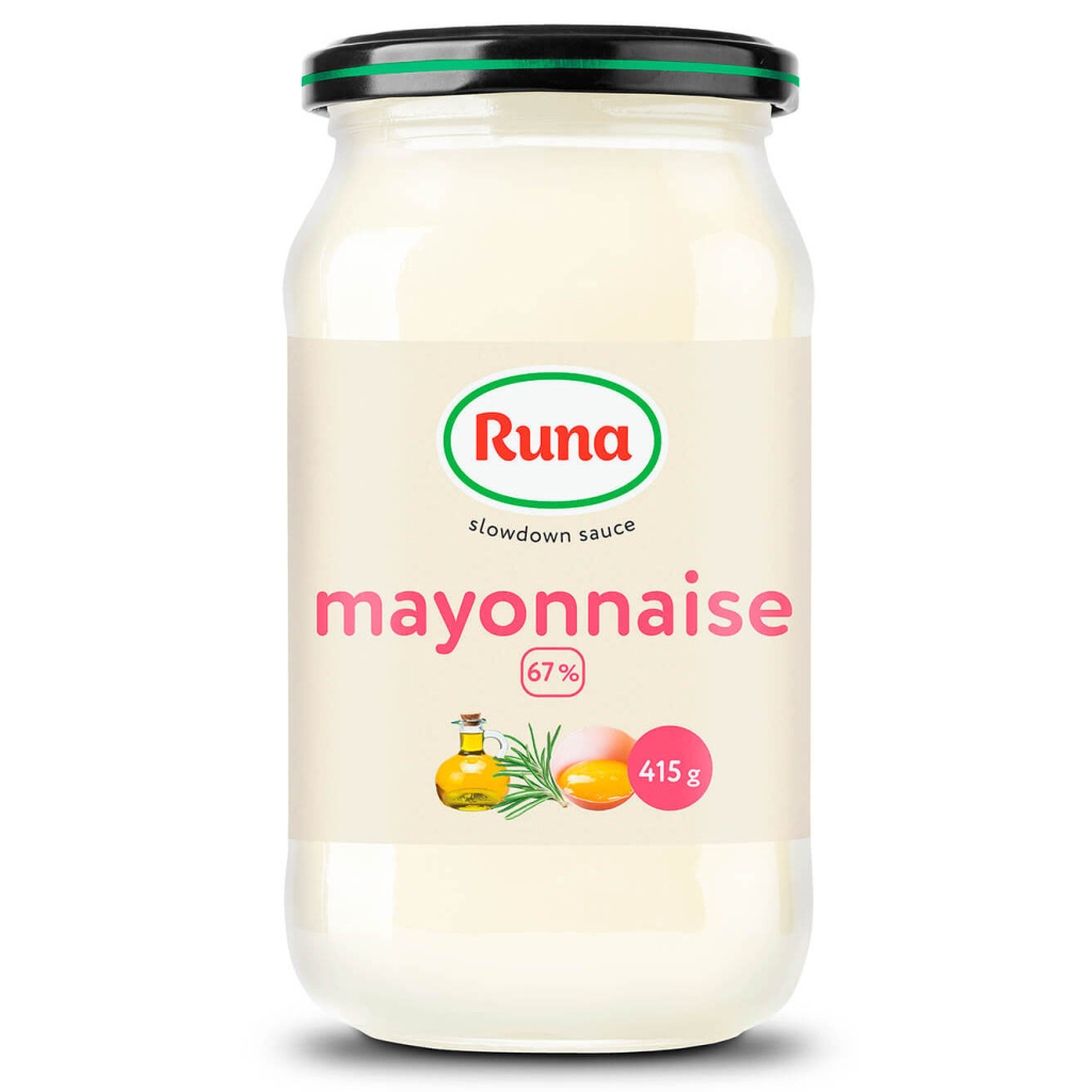 Соус Руна Майонез 67% жиру 415 г (4820015948441) - фото 1
