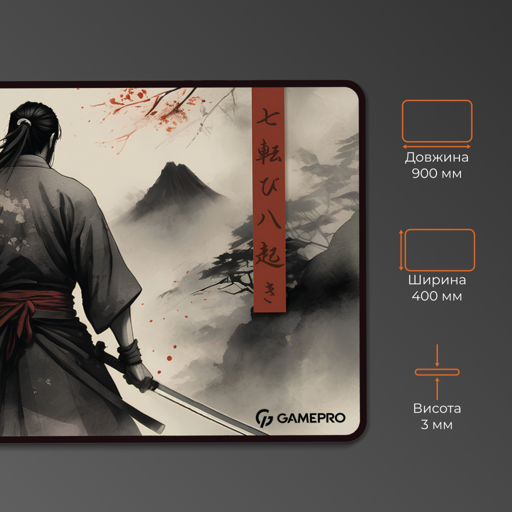 Килимок для мишки GamePro Speed/Control Gray (MP275GS) - фото 4 Килимок для мишки GamePro Speed/Control Gray (MP275GS) - фото 4