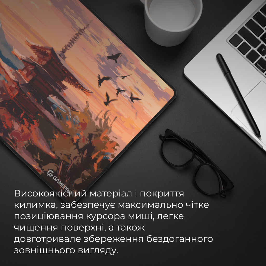 Килимок для мишки GamePro Speed/Control Black-Orange (MP275J) - фото 10 Килимок для мишки GamePro Speed/Control Black-Orange (MP275J) - фото 10