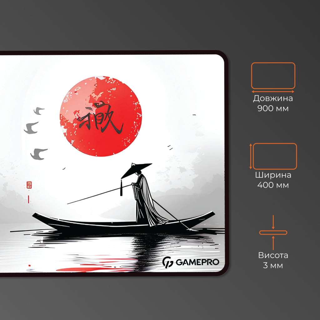 Килимок для мишки GamePro Speed/Control Gray (MP275JR) - фото 4 Килимок для мишки GamePro Speed/Control Gray (MP275JR) - фото 4