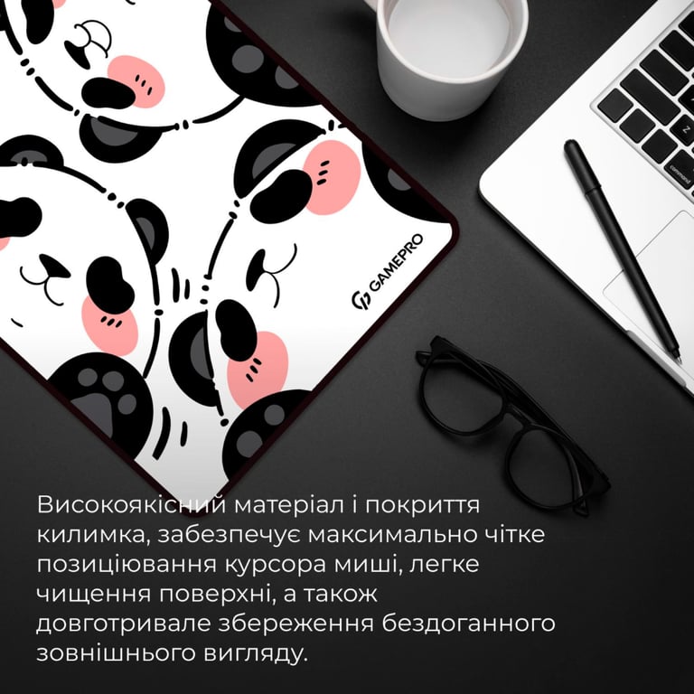 Килимок для мишки GamePro Speed/Control White (MP275WP) - фото 8