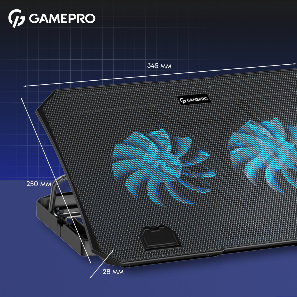 Підставка до ноутбука GamePro CP350 - фото 12 Підставка до ноутбука GamePro CP350 - фото 12
