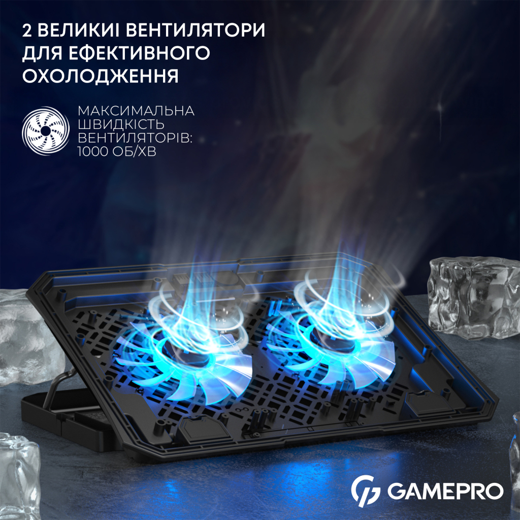 Підставка до ноутбука GamePro CP350 - фото 6 Підставка до ноутбука GamePro CP350 - фото 6