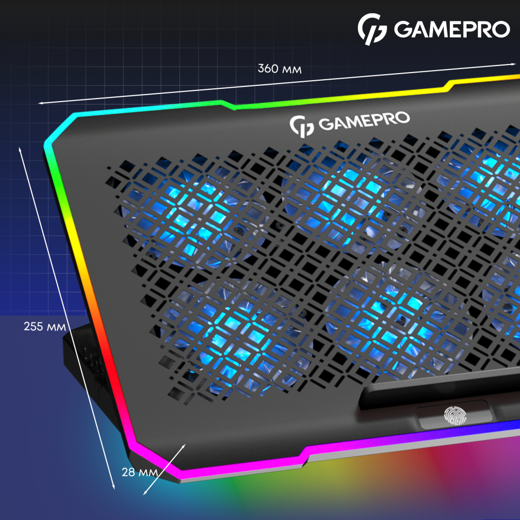 Підставка до ноутбука GamePro CP660 - фото 4 Підставка до ноутбука GamePro CP660 - фото 4