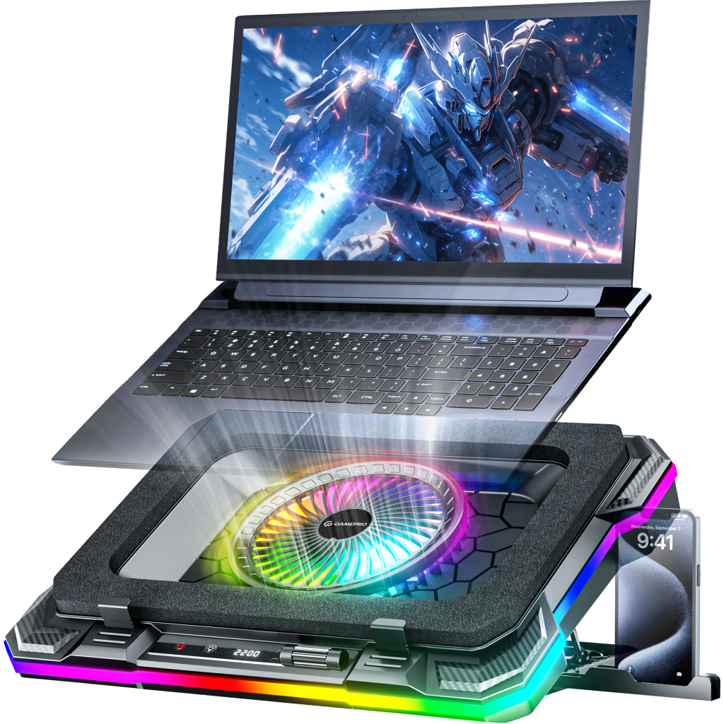 Підставка до ноутбука GamePro CP950 - фото 6 Підставка до ноутбука GamePro CP950 - фото 6