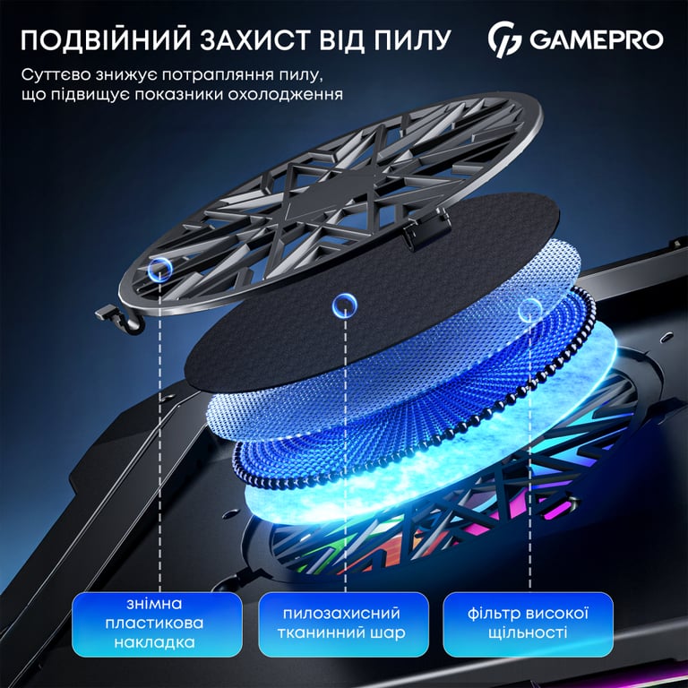 Підставка до ноутбука GamePro CP950 - фото 9