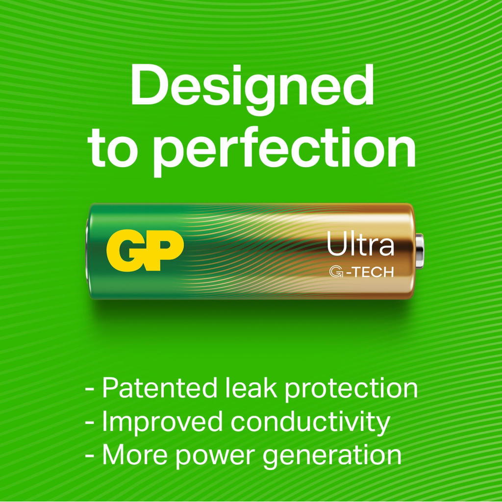 Батарейка Gp AA * 12 + AAA * 12 Ultra Alcaline + fan (4891199233982) - фото 7 Батарейка Gp AA * 12 + AAA * 12 Ultra Alcaline + fan (4891199233982) - фото 7