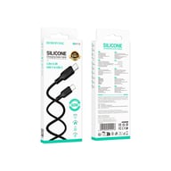 Дата кабель USB-C to USB-C 2.0m 60W Lenny silicone BX113 black BOROFONE (6941991115516) - фото 6