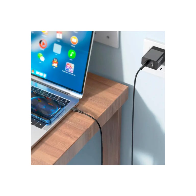 Дата кабель USB-C to USB-C 1.0m 60W Triumph BX51 black BOROFONE (6931474751669) - фото 6