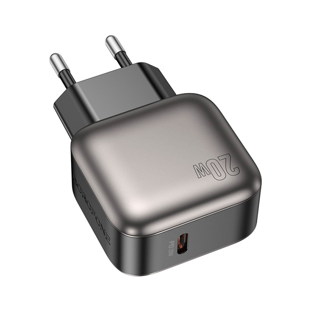 Зарядний пристрій BOROFONE BAS53A Absolute USB-C PD20W Black (6941991116179) - фото 3 Зарядний пристрій BOROFONE BAS53A Absolute USB-C PD20W Black (6941991116179) - фото 3