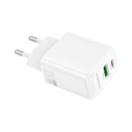 Зарядний пристрій BOROFONE BN27 Fuente 1xUSB-C PD20W + 1xUSB QC3.0 White (6941991120268) - фото 6