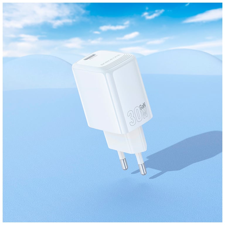 Зарядний пристрій BOROFONE BN28 Fuente USB-C PD30W White (6941991120299) - фото 8