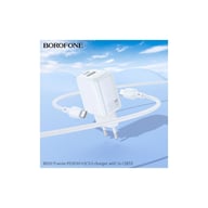 Зарядний пристрій BOROFONE BN29 Fuente 1xUSB-C PD30W + 1xUSB QC3.0 White (6941991120329) - фото 7