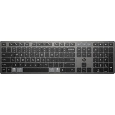 Клавіатура HP 720 Multi-Device Rechargeable Wireless/Bluetooth UA Black (9T5B1AA)