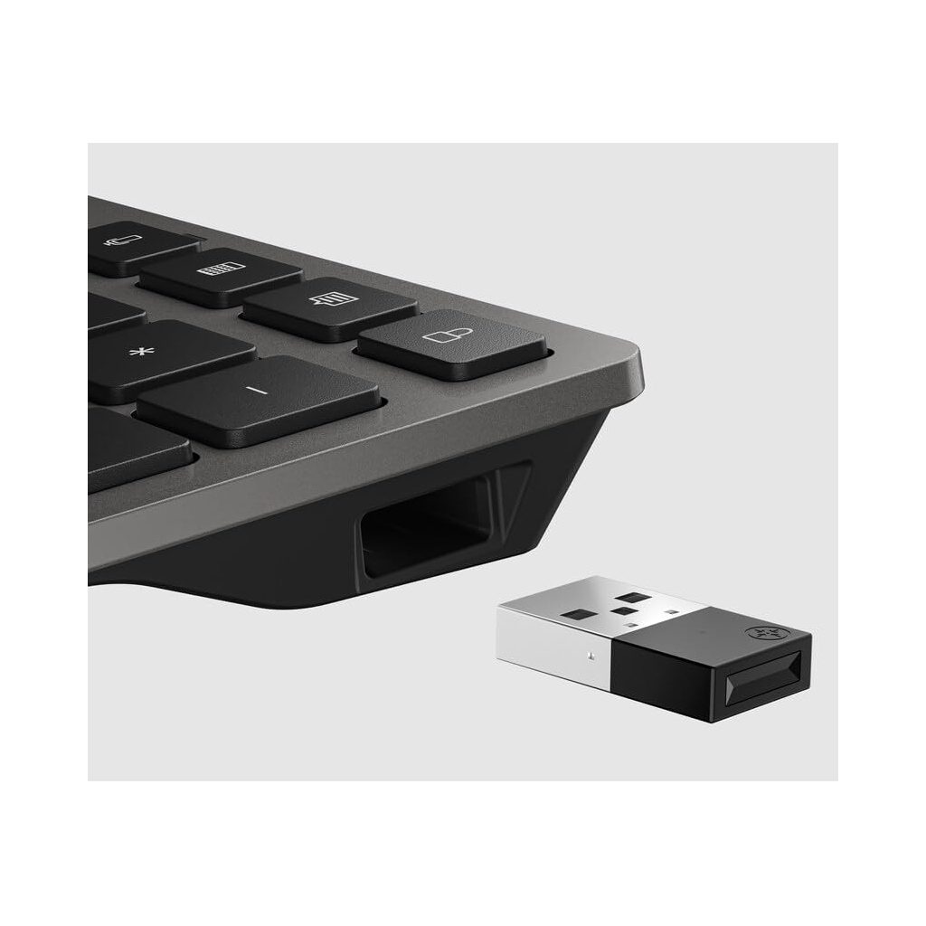 Клавіатура HP 720 Multi-Device Rechargeable Wireless/Bluetooth UA Black (9T5B1AA) - фото 10 Клавіатура HP 720 Multi-Device Rechargeable Wireless/Bluetooth UA Black (9T5B1AA) - фото 10