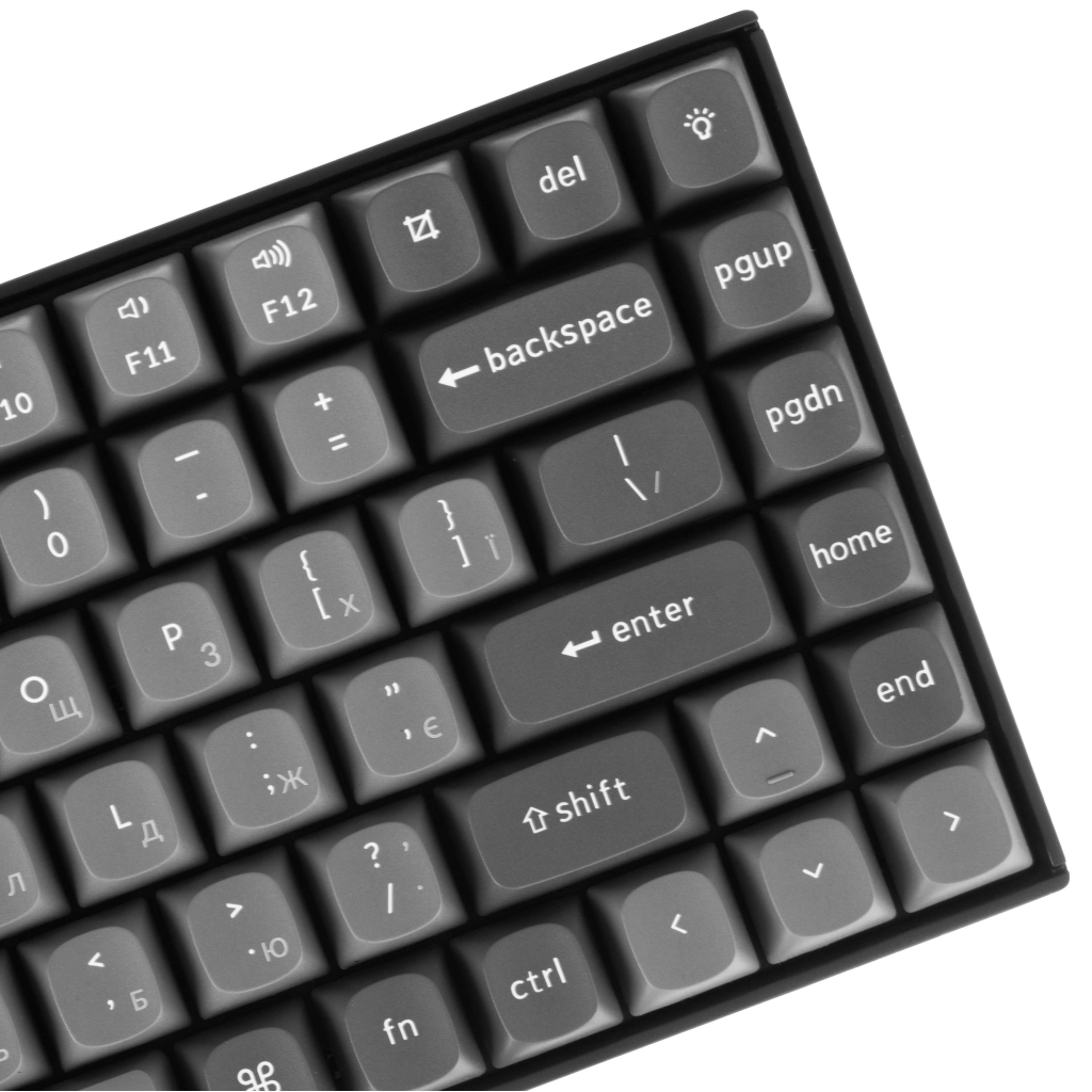 Клавіатура Keychron K2 Max K Super Red Hot-Swap QMK Wireless/Bluetooth/USB-А UA Black (K2M-J1-UA) - фото 6 Клавіатура Keychron K2 Max K Super Red Hot-Swap QMK Wireless/Bluetooth/USB-А UA Black (K2M-J1-UA) - фото 6